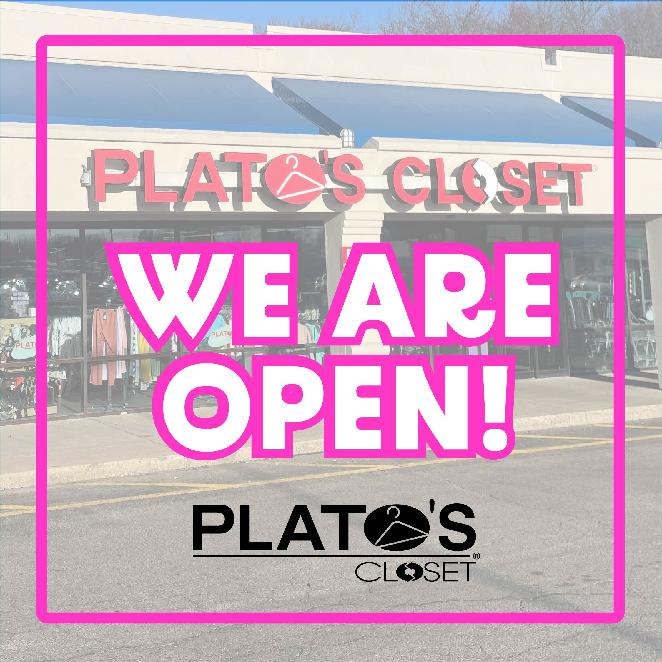 we are open